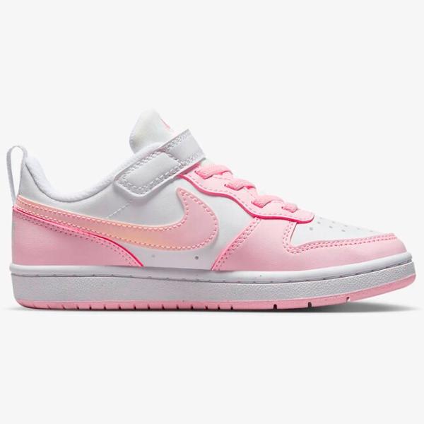 Кеды для девочек Nike Court Borough Low Recraft (Ps) Белый photo 3