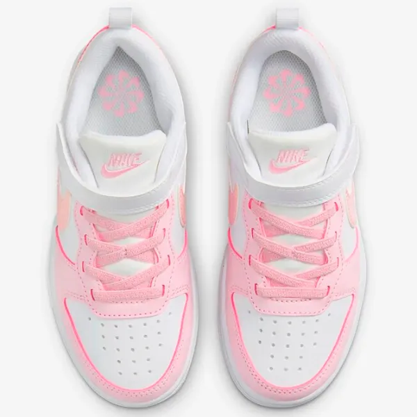 Кеды для девочек Nike Court Borough Low Recraft (Ps) Белый photo 4