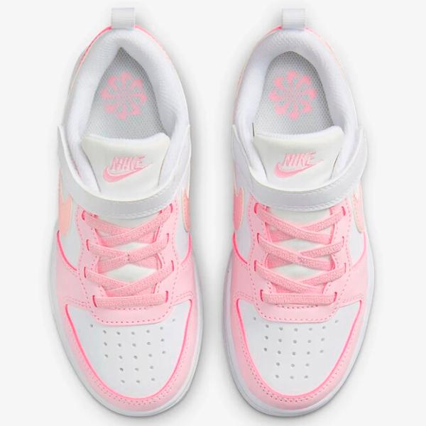 Кеды для девочек Nike Court Borough Low Recraft (Ps) Белый photo 4