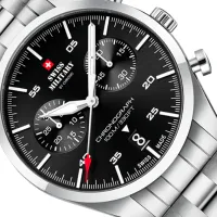 Ceas de mână pentru bărbați Swiss Military SM34090.01 Cuarț/ 43 mm photo 2