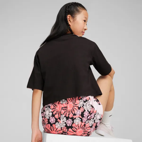 Футболка для девочек Puma T7 Snflr Graphic Tee G 170 - 176 см / Черный photo 4 Футболка для девочек Puma T7 Snflr Graphic Tee G 170 - 176 см / Черный photo 4