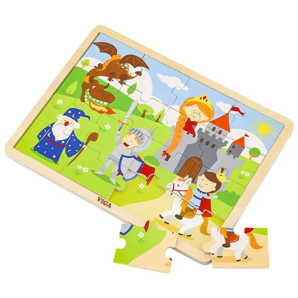 Puzzle VIGA Сказка 2+/ Количество деталей: 16 photo 2