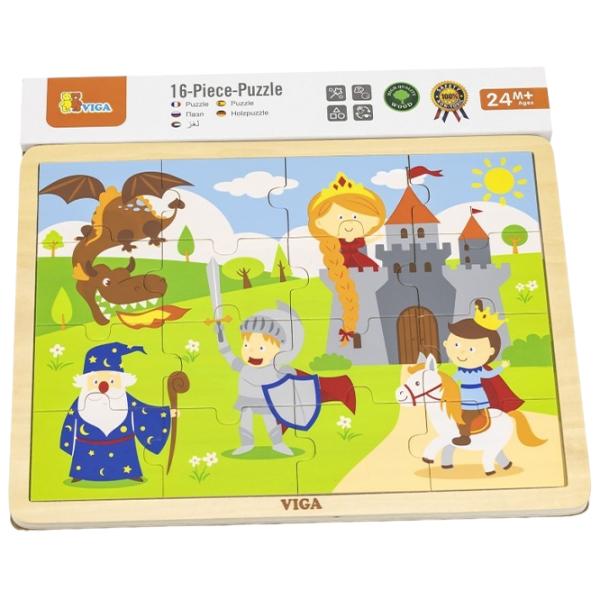 Puzzle VIGA Сказка 2+/ Количество деталей: 16 photo 3