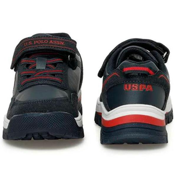Adidași pentru băieți U.S. Polo Assn. 3W SAGAN JR 3PR Navy photo 6