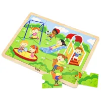 Puzzle VIGA Parcul de distracții 2+/ Numărul de piese: 16 photo 2
