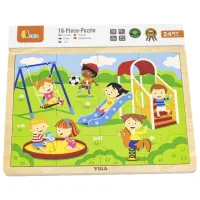 Puzzle VIGA Parcul de distracții 2+/ Numărul de piese: 16 photo 4