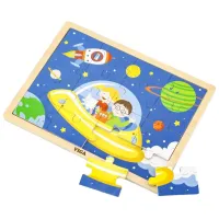 Puzzle VIGA Космическое путешествие 2+/ Количество деталей: 16 photo 2