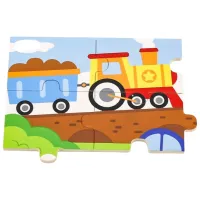 Puzzle VIGA Transport 2+/ Количество деталей: 16 photo 3