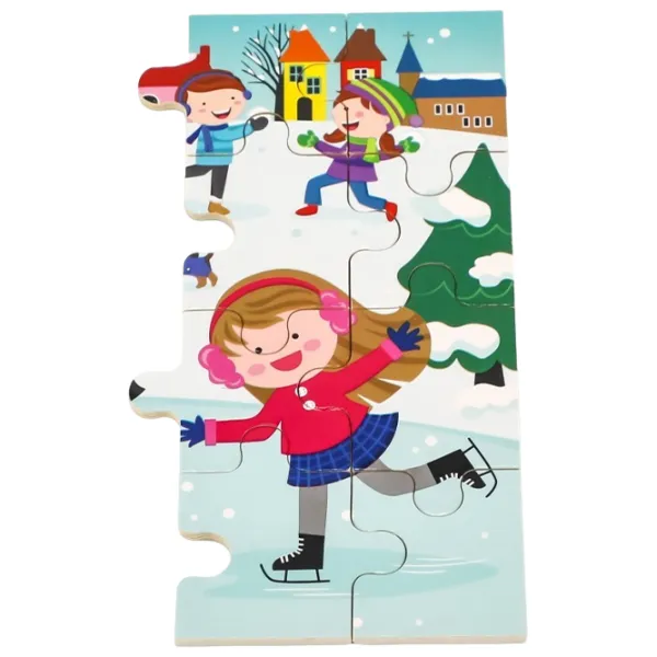 Puzzle VIGA Winter 2+/ Numărul de piese: 24 photo 3