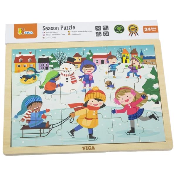 Puzzle VIGA Winter 2+/ Numărul de piese: 24 photo 4