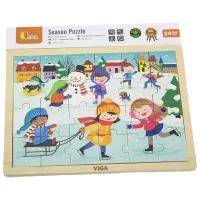 Puzzle VIGA Winter 2+/ Numărul de piese: 24 photo 4