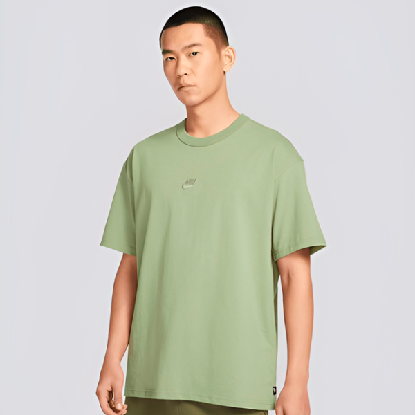 Tricou pentru bărbați Nike M Nsw Prem Essntl Sust 100% bumbac/ Tee Green photo 2