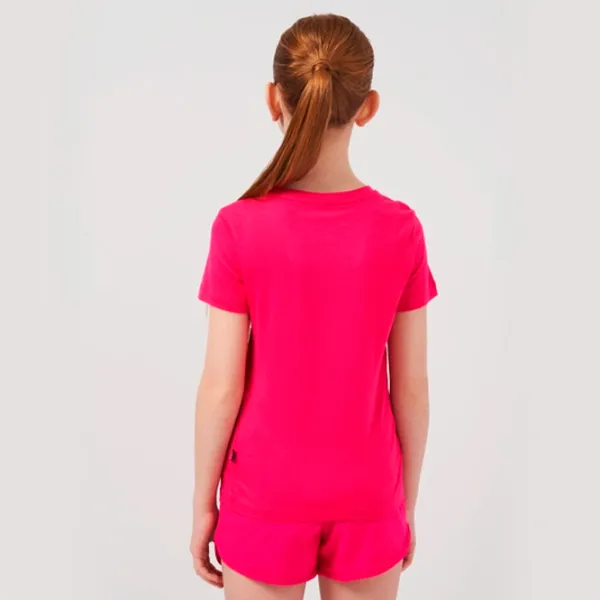 Tricou pentru fete Puma Graphics Color Shift Tee G 134 - 140 cm / Pink photo 4