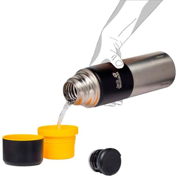 Termos Jack Wolfskin Kolima 1.0 Black 1l photo 2