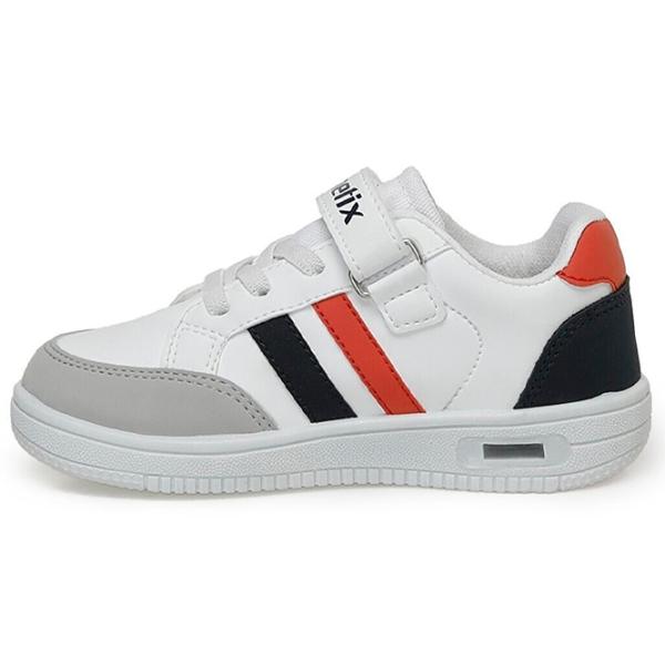 Adidași pentru băieți Kinetix 3F MALIBU PU BOY 3PR Primăvară - vară/ White photo 3