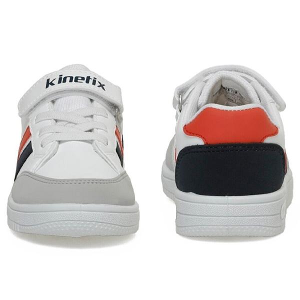 Кроссовки для мальчиков Kinetix 3F MALIBU PU BOY 3PR Весна - лето/ Белый photo 6 Кроссовки для мальчиков Kinetix 3F MALIBU PU BOY 3PR Весна - лето/ Белый photo 6