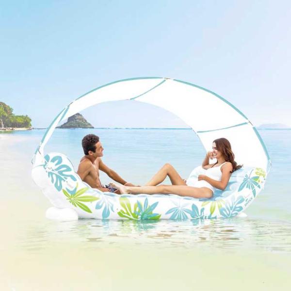 Saltea gonflabilă Intex 56294 Vinil/ White photo 3