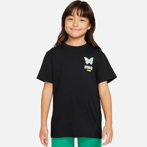 Футболка для девочек Nike Sportswear Tee Max Butterfly  / Черный photo 2 Футболка для девочек Nike Sportswear Tee Max Butterfly  / Черный photo 2