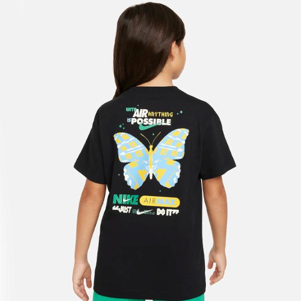Футболка для девочек Nike Sportswear Tee Max Butterfly  / Черный photo 3 Футболка для девочек Nike Sportswear Tee Max Butterfly  / Черный photo 3
