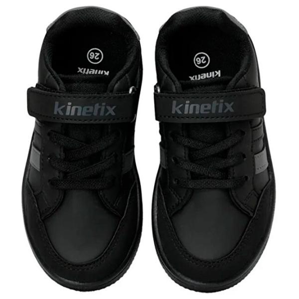 Кроссовки для мальчиков Kinetix 3F MALIBU PU BOY 3PR Весна - лето/ Черный photo 2 Кроссовки для мальчиков Kinetix 3F MALIBU PU BOY 3PR Весна - лето/ Черный photo 2