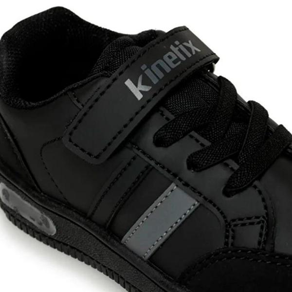 Кроссовки для мальчиков Kinetix 3F MALIBU PU BOY 3PR Весна - лето/ Черный photo 4 Кроссовки для мальчиков Kinetix 3F MALIBU PU BOY 3PR Весна - лето/ Черный photo 4