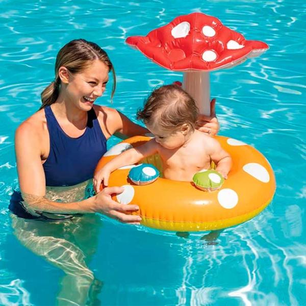 Cerc gonflabil Intex 56574 Vinil/ Yellow photo 2 Cerc gonflabil Intex 56574 Vinil/ Yellow photo 2