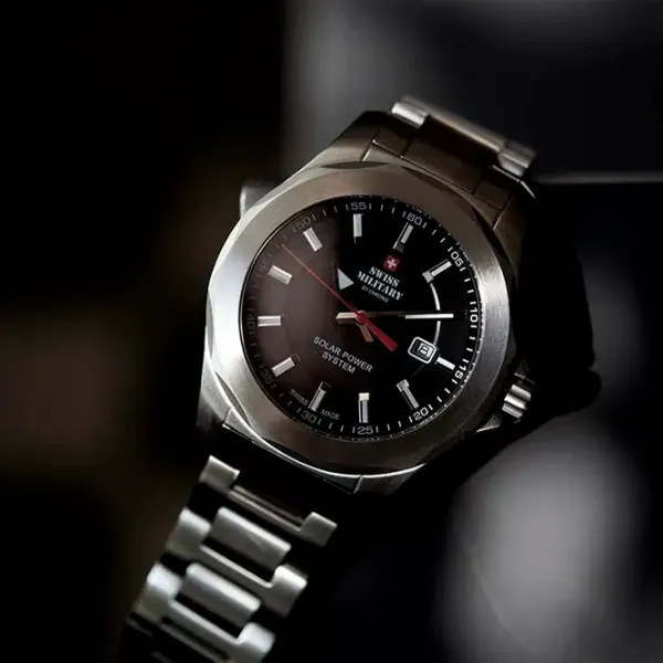 Ceas de mână pentru bărbați Swiss Military SMS34073.01 Cuarț/ 42 mm photo 2