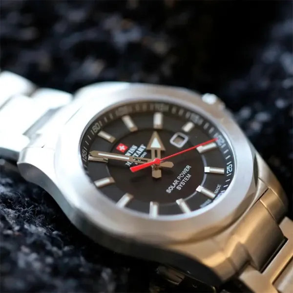 Ceas de mână pentru bărbați Swiss Military SMS34073.01 Cuarț/ 42 mm photo 3