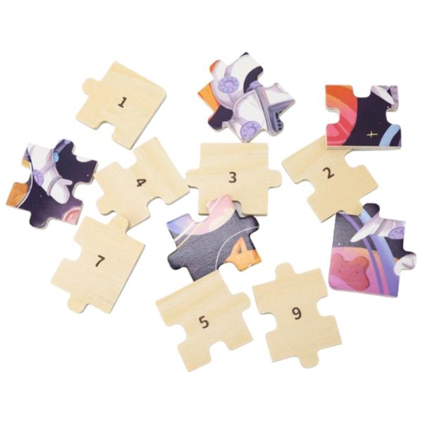 Puzzle VIGA Животные в космосе 3+/ Количество деталей: 24 photo 2