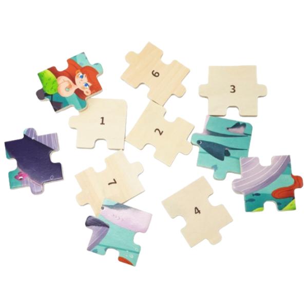 Puzzle VIGA Universul subacvatic 3+/ Numărul de piese: 24 photo 2