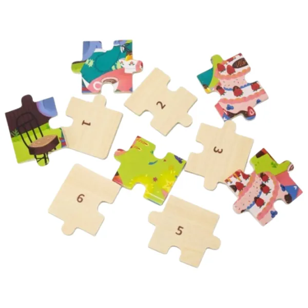 Puzzle VIGA День рождения 3+/ Количество деталей: 24 photo 2