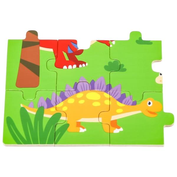 Puzzle VIGA Деревянный 2+/ Количество деталей: 24 photo 3