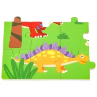 Puzzle VIGA Dinozauri 2+/ Numărul de piese: 24 photo 3