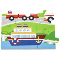Puzzle 2D VIGA Vehicule în oraș 2+/ Numărul de piese: 24 photo 3