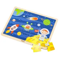 Пазл 2D VIGA Космическое путешествие 2+/ Количество деталей: 24 photo 2