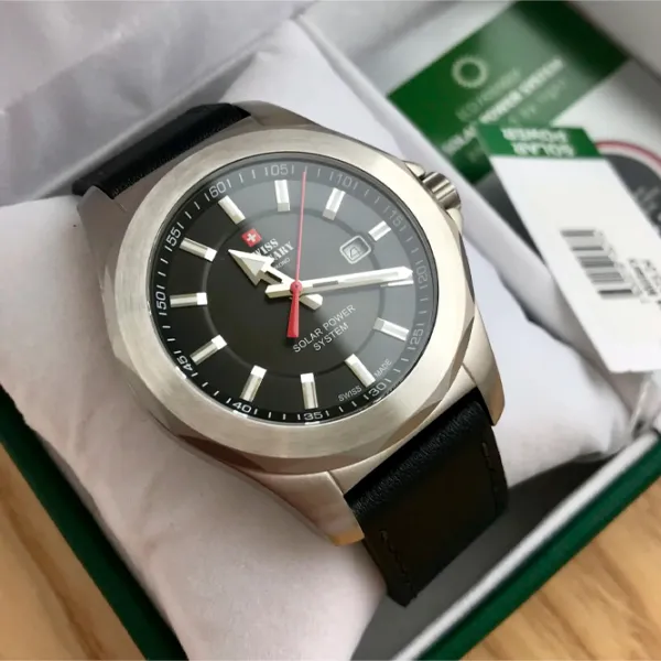 Ceas de mână pentru bărbați Swiss Military SMS34073.04 Cuarț/ 42 mm photo 3