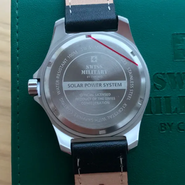Ceas de mână pentru bărbați Swiss Military SMS34073.04 Cuarț/ 42 mm photo 7
