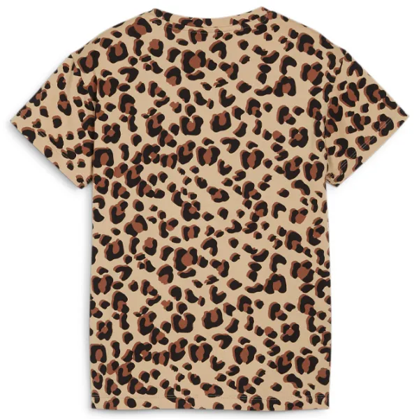 Tricou pentru fete Puma Ess+ Animal Aop Tee G 134 - 140 cm / Beige photo 2 Tricou pentru fete Puma Ess+ Animal Aop Tee G 134 - 140 cm / Beige photo 2