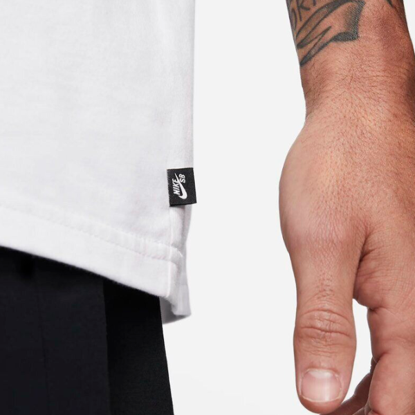 Футболка для мужчин Nike M Nk Sb Tee Essentials 100% хлопок/ Белый photo 3