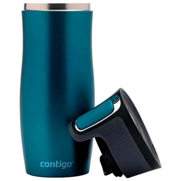 Термос Contigo Gunmetal Biscay Bay West Loop Синий 0.47л photo 2