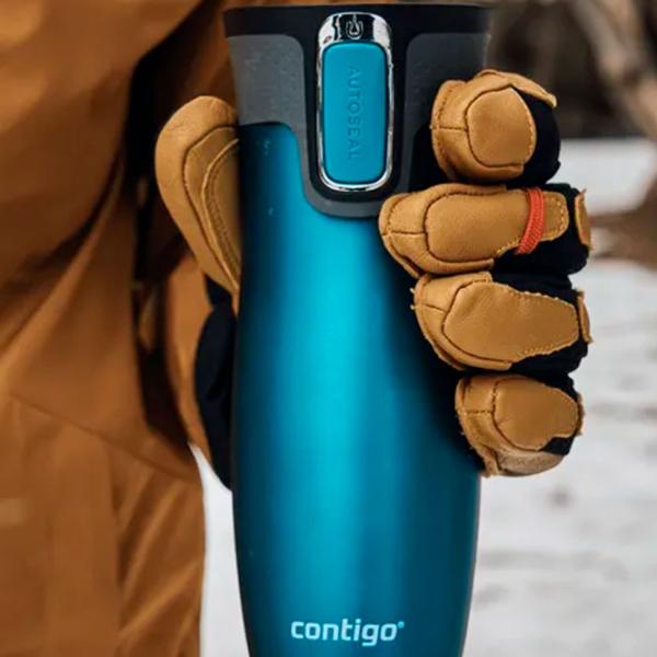 Термос Contigo Gunmetal Biscay Bay West Loop Синий 0.47л photo 4