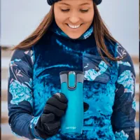 Термос Contigo Gunmetal Biscay Bay West Loop Синий 0.47л photo 6