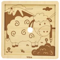Puzzle VIGA Oița 2+/ Numărul de piese: 9 photo 2