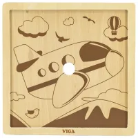 Puzzle VIGA Avion 2+/ Numărul de piese: 9 photo 2