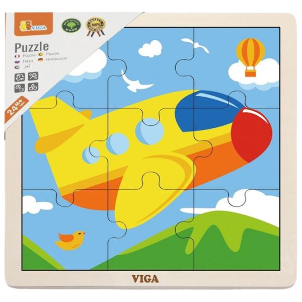 Puzzle VIGA Avion 2+/ Numărul de piese: 9 photo 3 Puzzle VIGA Avion 2+/ Numărul de piese: 9 photo 3