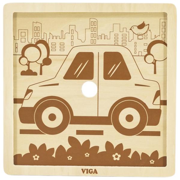 Puzzle VIGA Mașinuța 2+/ Numărul de piese: 9 photo 2