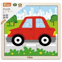 Puzzle VIGA Машинка 2+/ Количество деталей: 9 photo 3