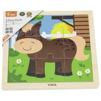 Puzzle VIGA Cal 2+/ Количество деталей: 9 photo 3