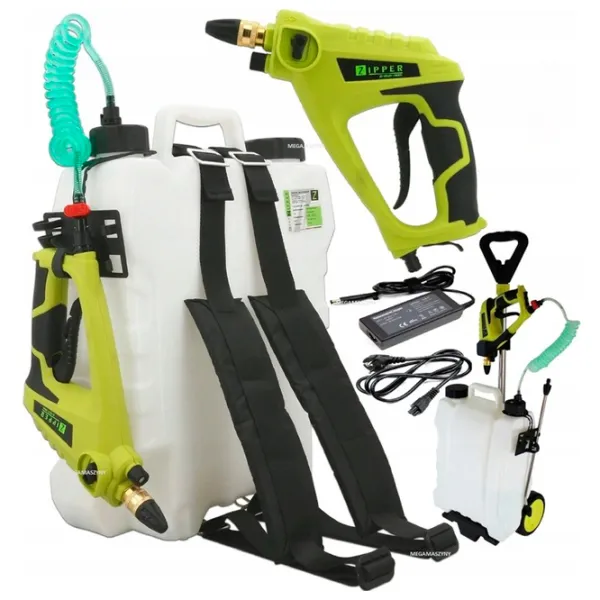 Pulverizator Zipper ZI-DS2V-AKKU cu acumulator/ White photo 4