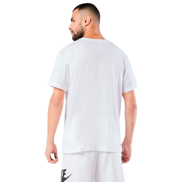 Tricou pentru bărbați Nike M Nsw Spu SS Tee 59% bumbac, 41% poliester/ White photo 2